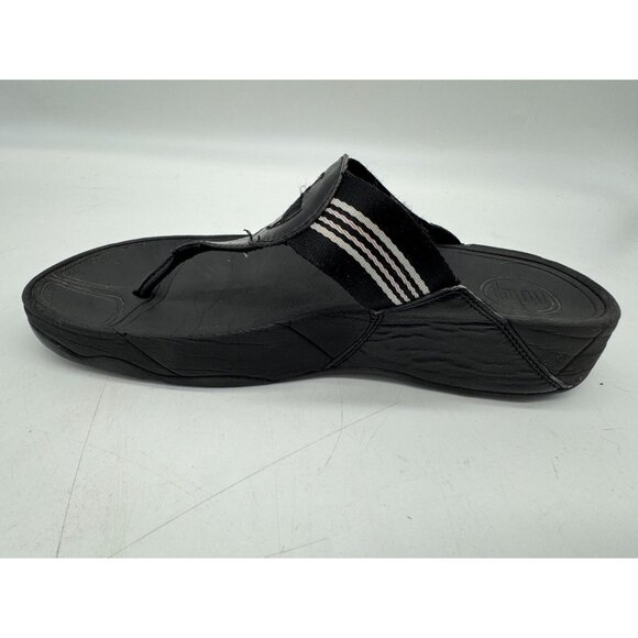 Fitflop Womens Walkstar All Thong Sandals Size 8 Striped Casual Summer Wedge - Picture 12 of 15
